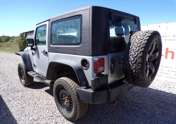 Jeep Wrangler cena 41500 przebieg: 244000, rok produkcji 2009 z Czerwieńsk małe 379